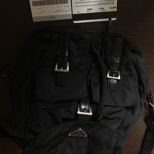 Black Prada Small Non Backpack